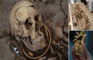 Archaeologists Unearth the ‘Golden Man’ of the Saka Burial Mound in Kazakhstan