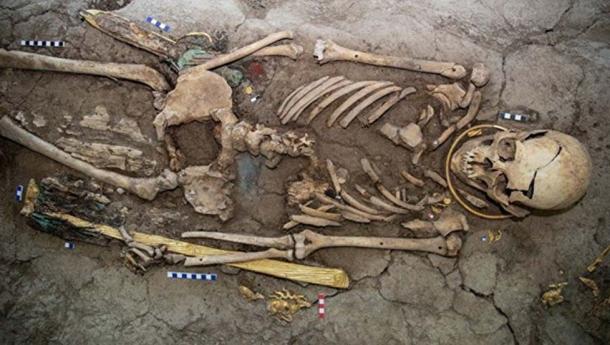 Archaeologists Unearth the ‘Golden Man’ of the Saka Burial Mound in Kazakhstan