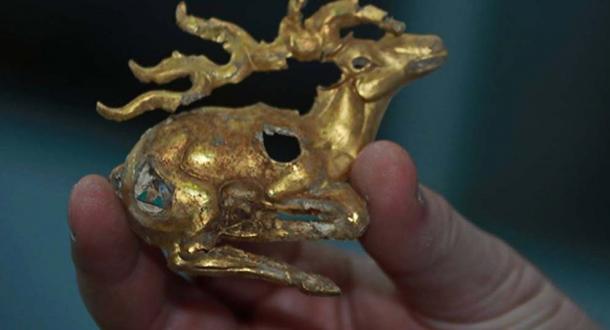 Archaeologists Unearth the ‘Golden Man’ of the Saka Burial Mound in Kazakhstan