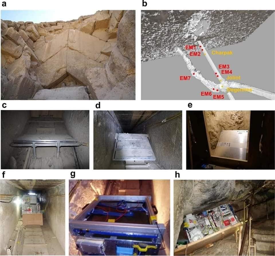 Hidden Chamber Revealed Inside Great Pyramid of Giza