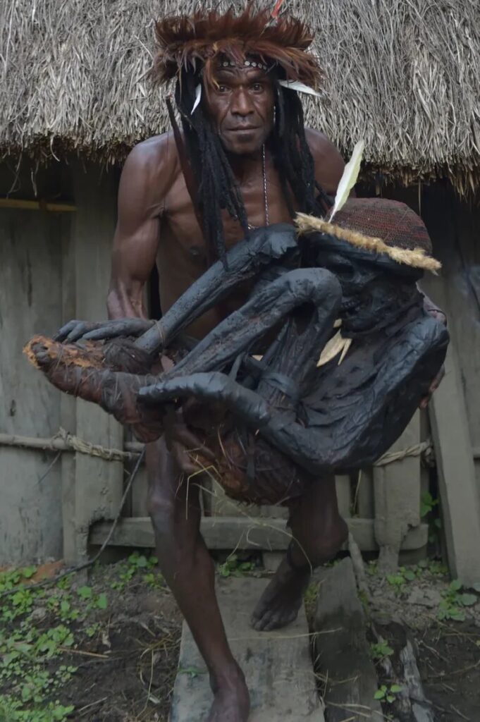 The Papuan Tribe Cares For a 250-year-old Mummy To preserve Ancient Rite