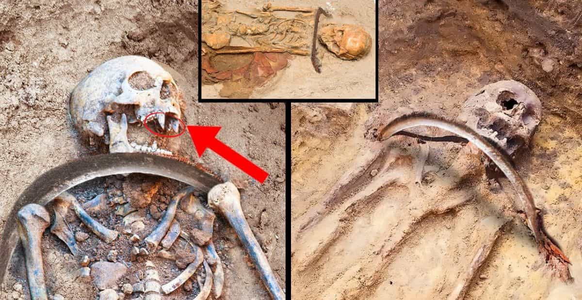 Archaeologists Uncover Well-Preserved Teeth of Ancient Vampire Skeleton in Eastern Europe