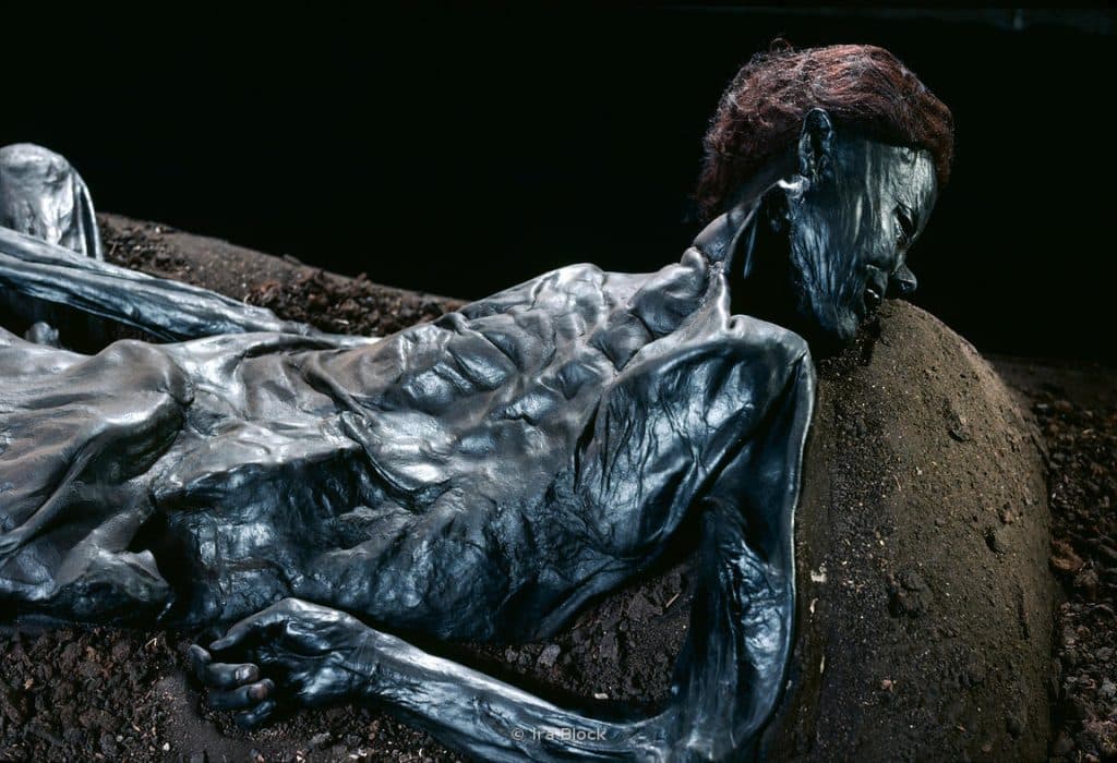 Archaeologists Discovered Grauballe Man, A Preserved Bog Body From The 3rd Century B.C