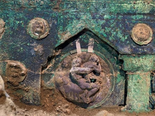 Archaeologists Uncover Ancient Ceremonial Chariot Unearthed in Pompeii