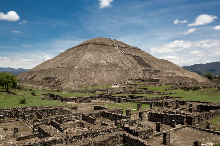 2,000-Year-Old Realistic Green Mask Found Nestled Inside an Ancient Pyramid