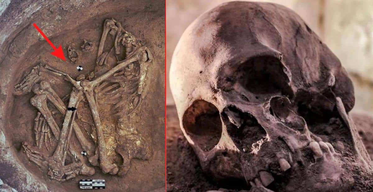 Mystery 13,500-Year-Old Tomb With Headless, Squatting Young Woman Discovered in China