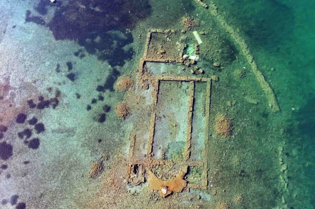 A 1,600-year-old Basilica Re-Emerged Due to the Withdrawal of Waters from Lake Iznik