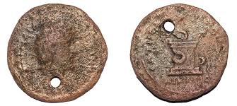 Early coins found at the submerged basilica
