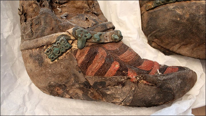 An Ancient Mummy With 1,100-year-old Adidas Boots Died