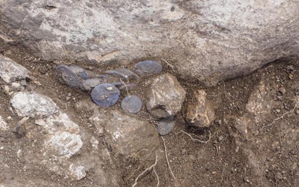 Hoard of 2,150-year-old Silver Coins Found in Modiin, Israel