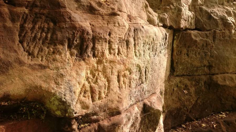 1,800-year-old Roman penis carvings discovered near Hadrian’s Wall