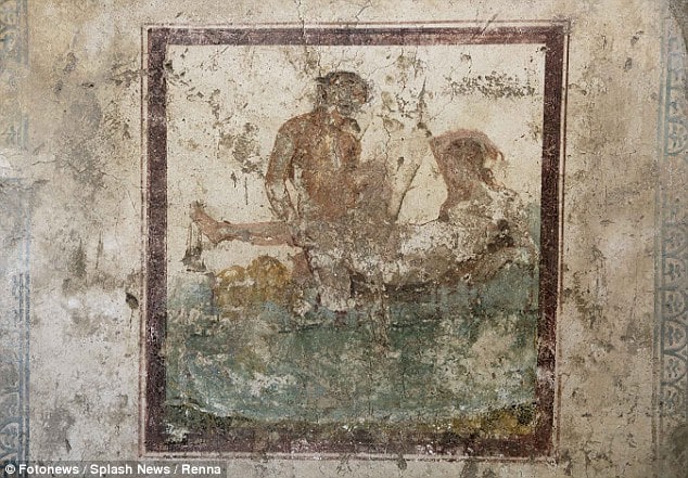 Pompeii wall Paintings Reveal the Raunchy Services Offered in Ancient Roman 