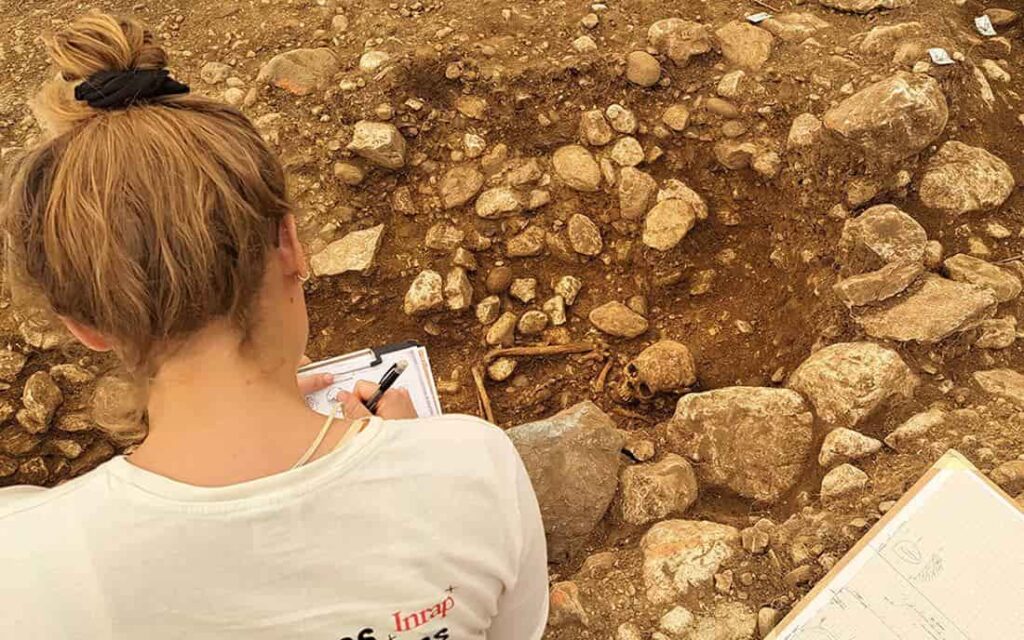 Burial Site with Dozens of Skeletons Discovered in France