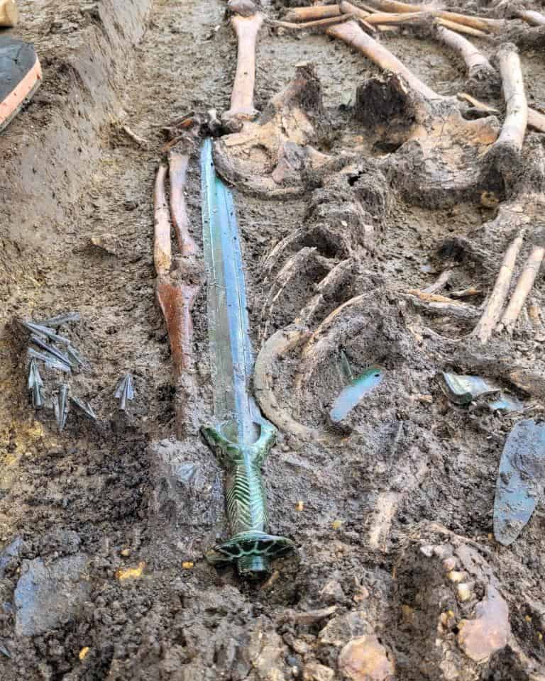 3,000-year-old Bronze Age Sword in Germany