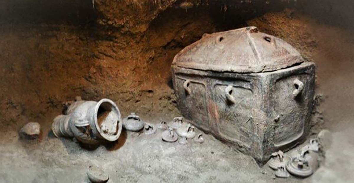 Minoan Tomb Hidden Under Olive Grove