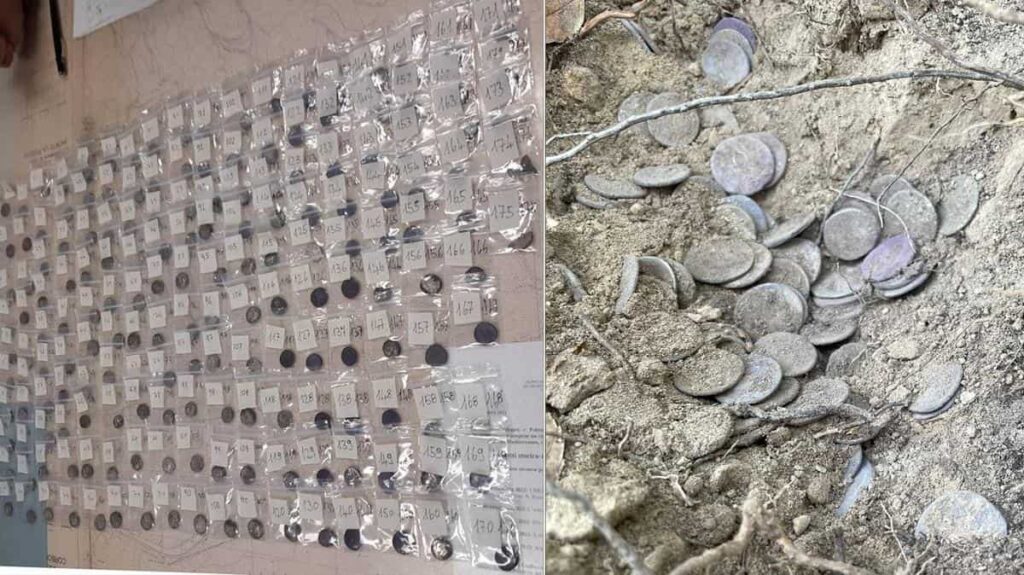 Hoard of Roman Coins was Discovered in Italy