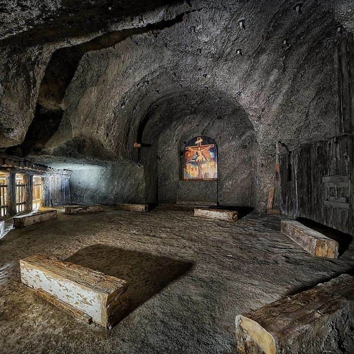 An Ancient Polish Salt Mine that has Underground Lakes