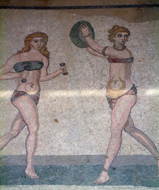 Ancient Roman Women Wore Bikini In 1400 B.C.