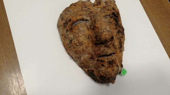 Extremely Rare Roman Cavalry Parade Mask Discovered In Romania