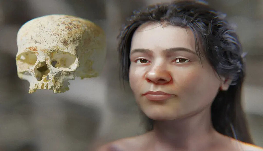 Archaeologists Reconstruct The Face of ‘Ava,’ A Bronze Age Woman