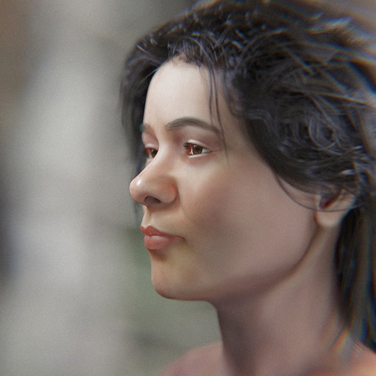 Archaeologists Reconstruct The Face Of ‘ava A Bronze Age Woman Who Lived In Scotland 3800