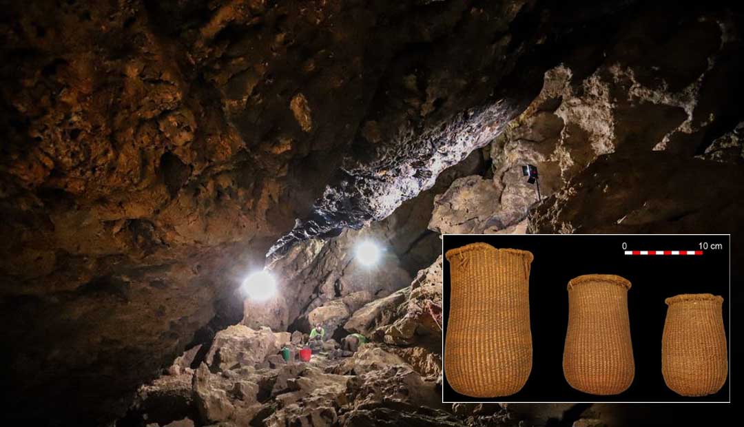 9,500-Year-Old Baskets And 6,200-Year-Old Sandals Found In Spanish Cave