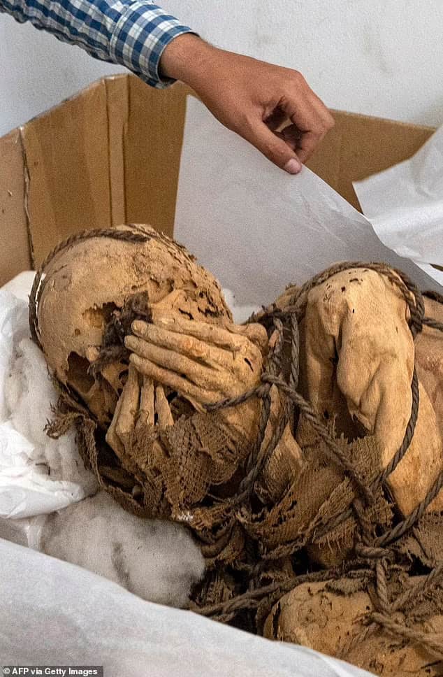 Archaeologists Discover 1,200-Year-Old Mummy Tied With Rope