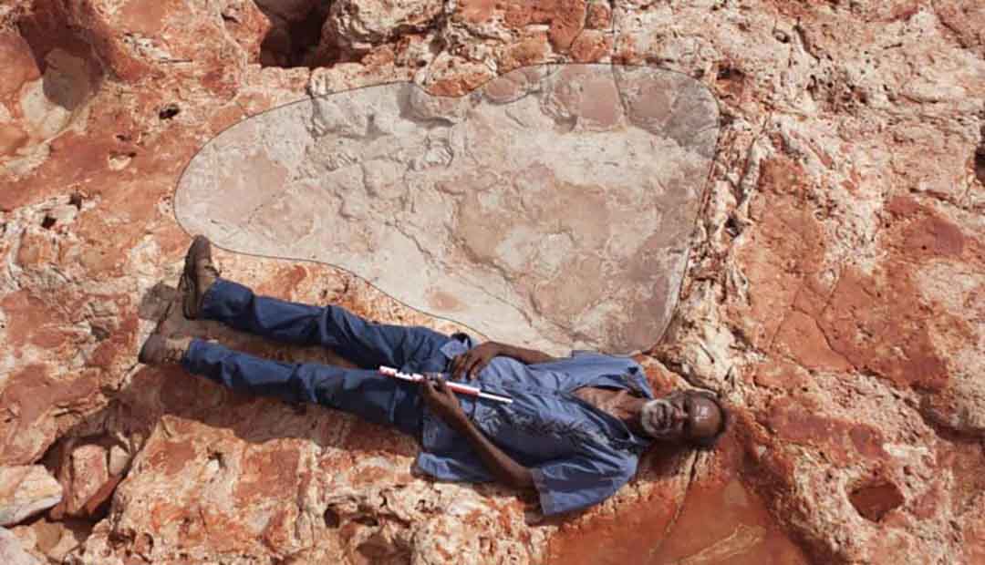 Human-Sized Dinosaur Footprint Is The Largest Ever Foun