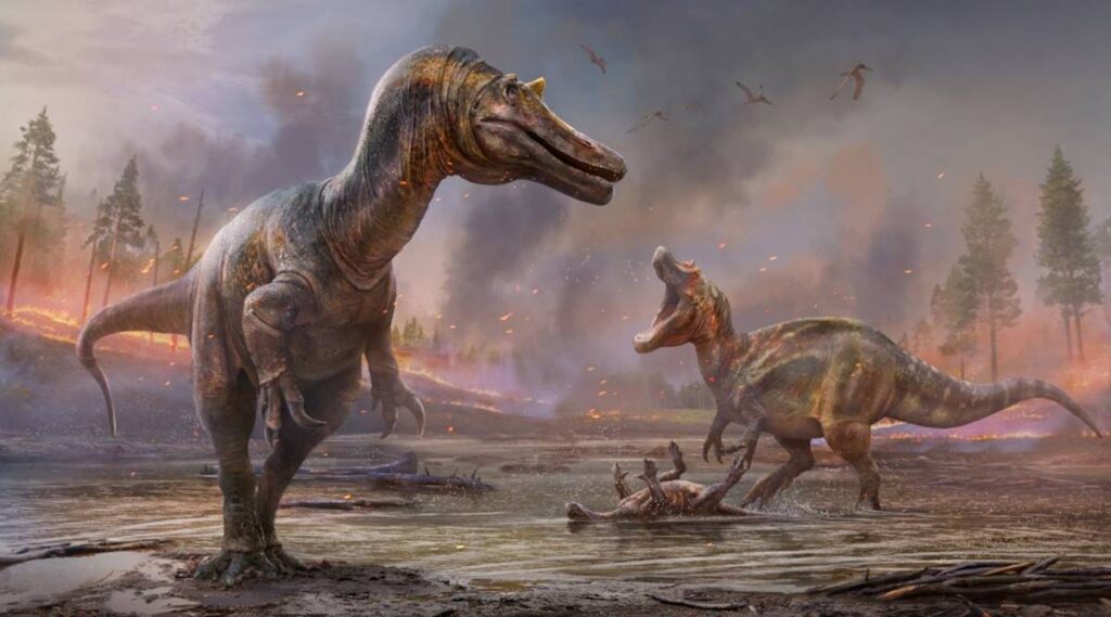 Dinosaur Fossils Were Found Off The Coast Of England