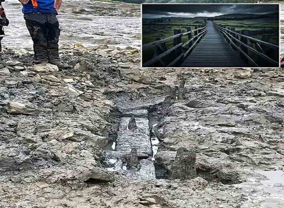 2,000-year-old wooden bridge linking England and Wales