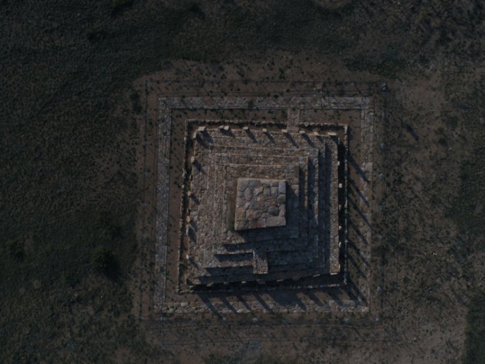 Ancient Pyramid Structure in Kazakhstan