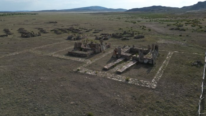 Ancient Pyramid Structure in Kazakhstan