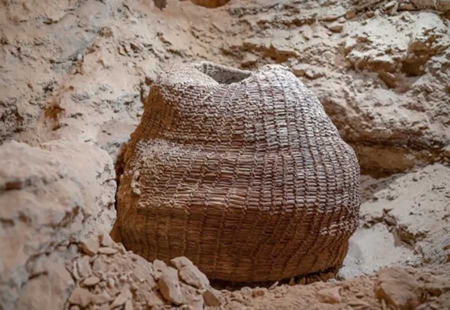Perfectly Preserved 10,500-Year-Old Basket Found In Muraba’at Cave