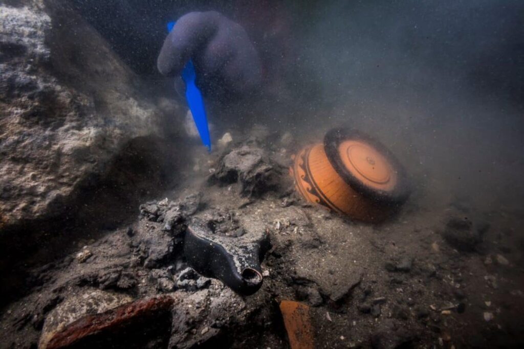 Fruit Baskets Found in the Underwater City of Heracleion