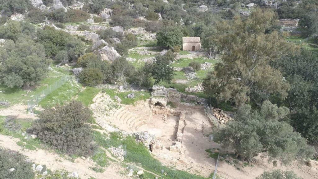 Roman Era Odeon Unearthed in Crete's Ancient Town of Lissos