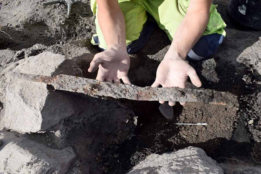 Discovery Of Two Viking Swords