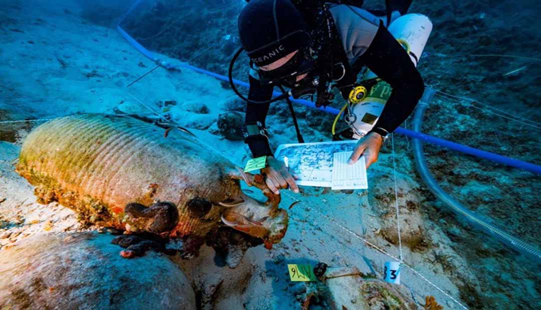 Byzantine Shipwreck in Aegean Reveals 5th-Century Ceramics