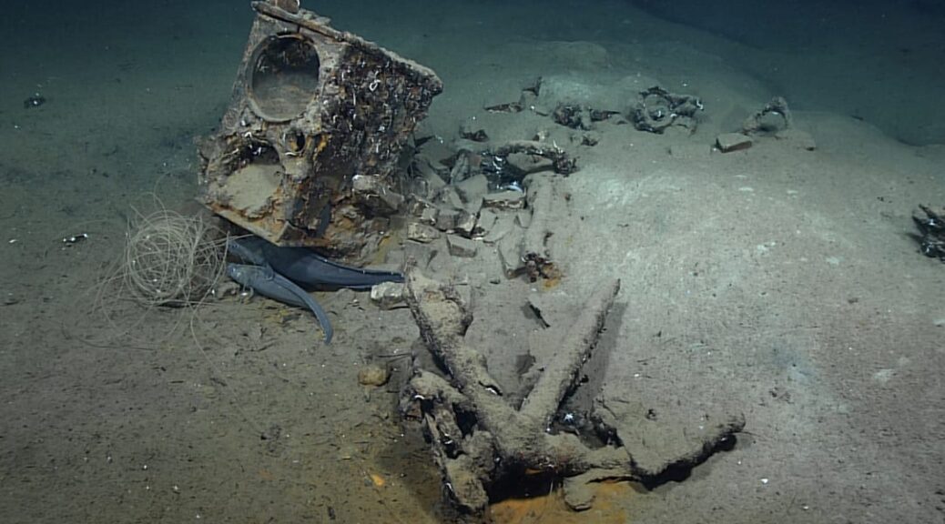 whaling ship discovered in the Gulf of Mexico