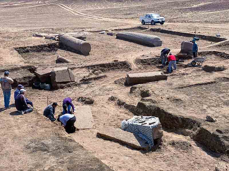 Ancient Temple for Zeus Unearthed in Egypt’s Sinai