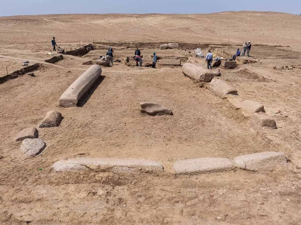 Ancient Temple for Zeus Unearthed in Egypt’s Sinai