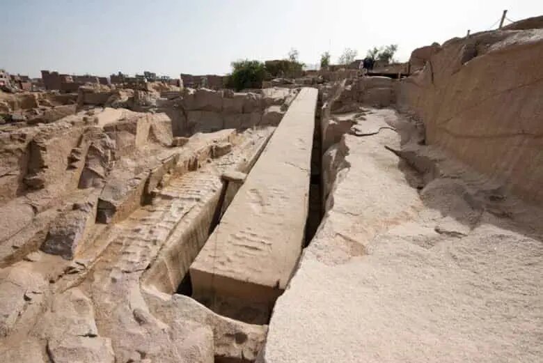 The Unfinished Obelisk Of Aswan