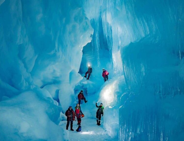 Subterranean World Beneath Antarctica's Galindez Island
