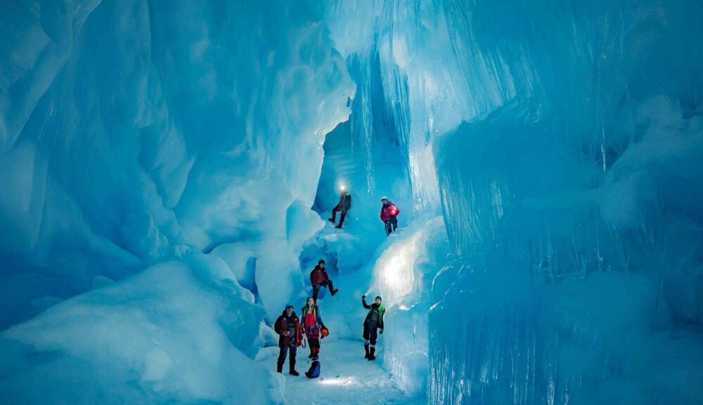 Subterranean World Beneath Antarctica's Galindez Island