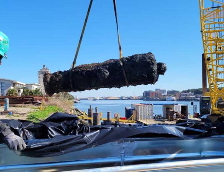 18th-Century Cannons Recovered in Georgia