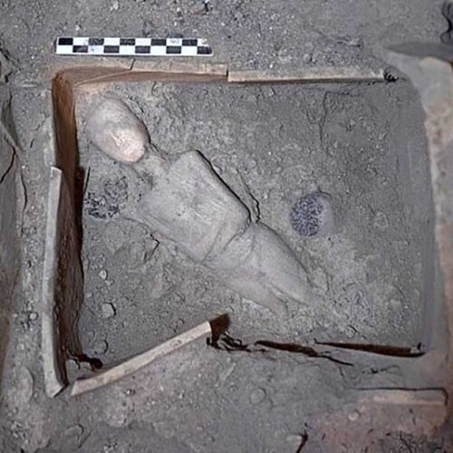 Figurine Found in Prehistoric Village in Greece