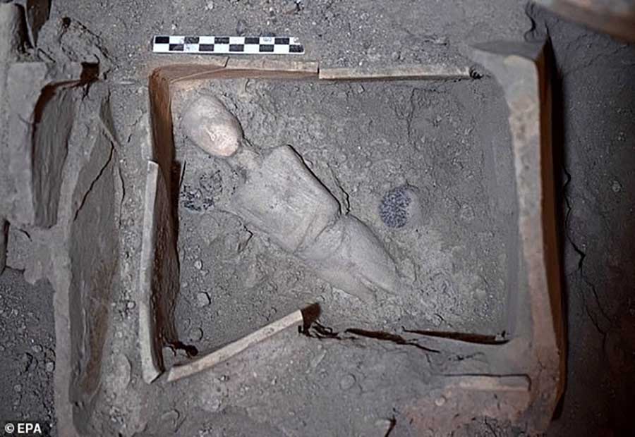Figurine Found in Prehistoric Village in Greece