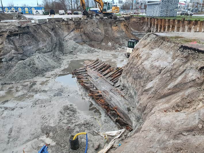 Repurposed Shipwreck Unearthed in Estonia