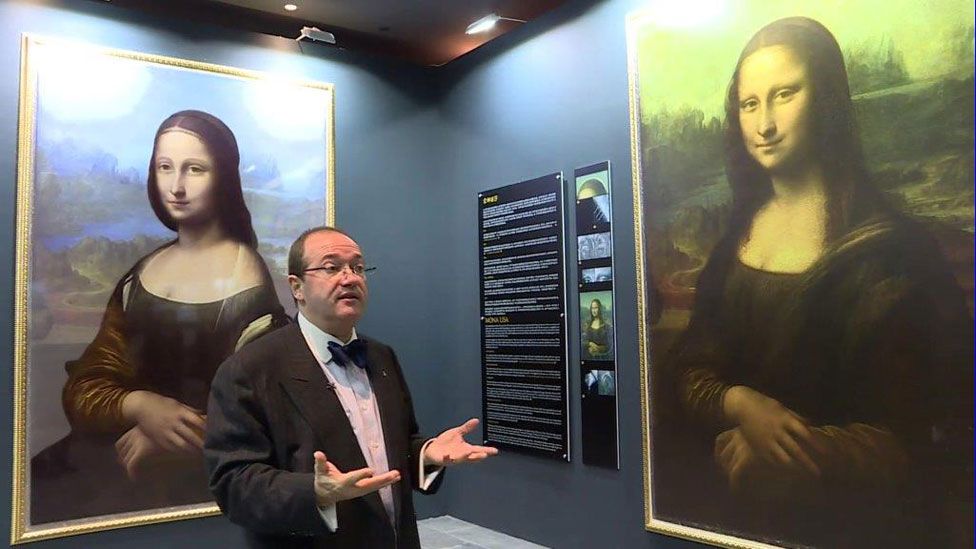 Hidden Portraits Underneath “Mona Lisa”