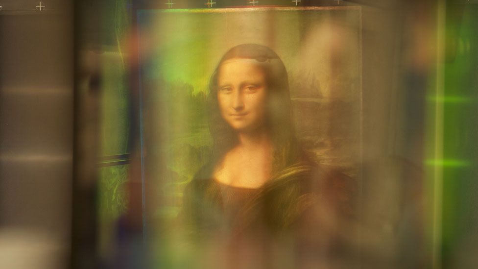 Hidden Portraits Underneath “Mona Lisa”