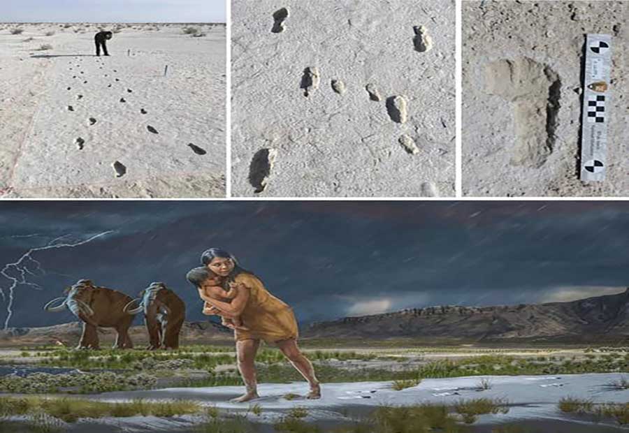 World’s Longest Fossilized Human Trackway Discovered at White Sands